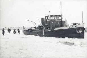 Eiswinter 1956 am Main