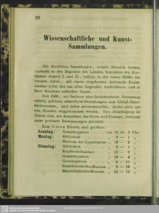 Wissenschaftliche und Kunst-Sammlungen