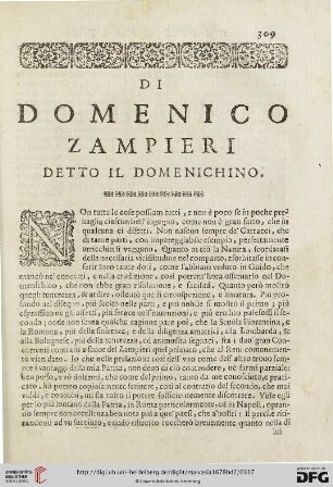 Di Domenico Zampieri detto el Domenichino