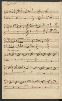 Applicatio; cemb; C-Dur; BWV 994