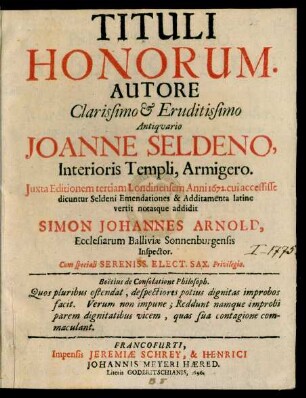 Tituli Honorum