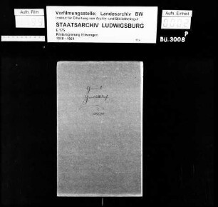 Schuldenwesen der Gesamt- und der Teilgemeinde Großaltdorf sowie der Real- und der Teilgemeinde Lorenzenzimmern