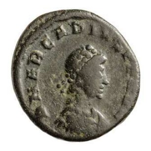 Münze, Aes 4, 383 - 408 n. Chr.