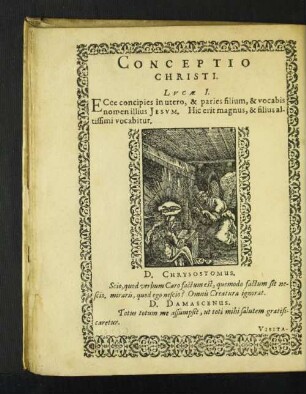 Conceptio Christi.