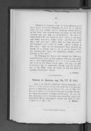Andreas de Fontaine (vgl. Bd. VII S. 266).