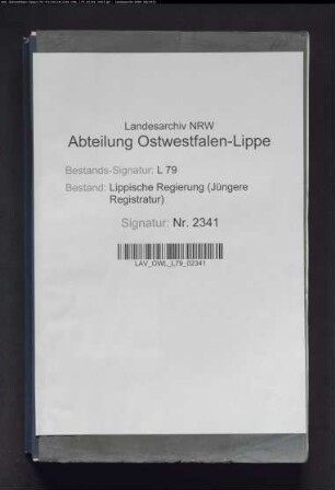Gewerbliche Verhandlungen aus dem Amt Brake