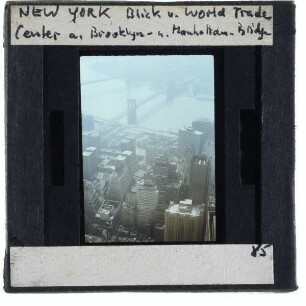 New York, Hochhäuser Manhattans,New York, Brooklyn Bridge,New York, Manhattan Bridge
