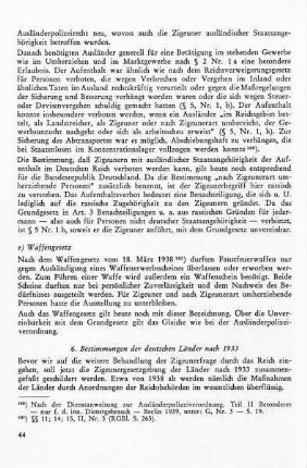 e) Waffengesetz