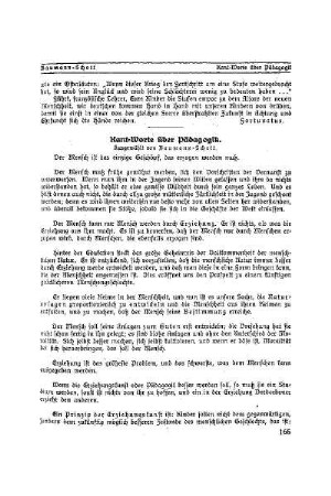 Kant-Worte über Pädagogik