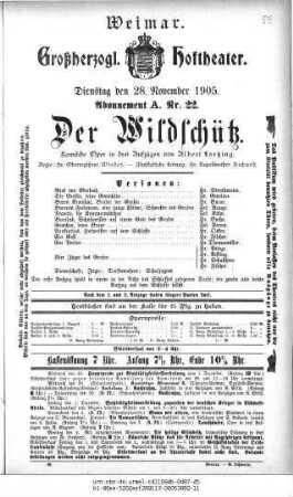 Der Wildschütz