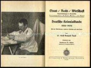Veröffentlichung über die Deutsche Kolonialkunde