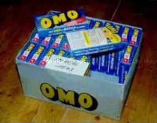 Waschmittelpackung "Omo"