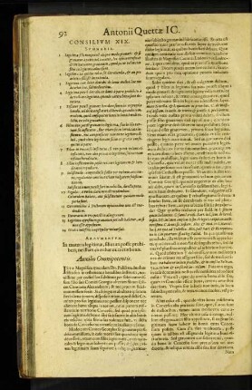 [Consilium XIX.- XL.]