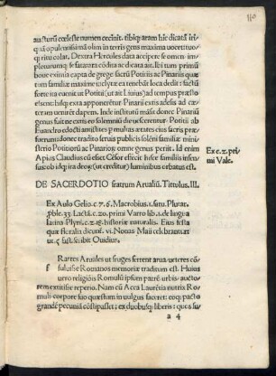 De Sacerdotio ... Tittulus. III.
