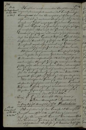 Ankündigung des Landesherrlichen Kommissariats durch den Geheimen Legationsrat Laffert.