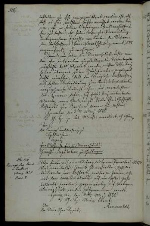 Rezeption des Studierenden Baffert.