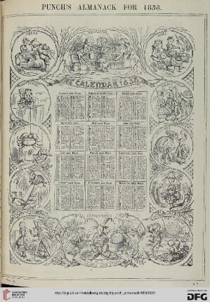 Punch's Almanack for 1858