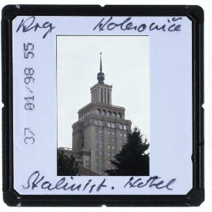 Prag, Hotel Družba/Hotel International