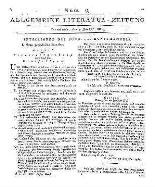 Intelligenz des Buch- und Kunsthandels