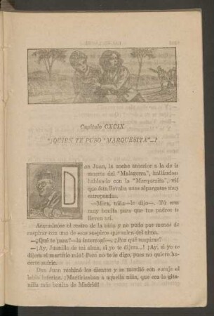 Capítulo CXCIX - "¡Quién te puso "Marquesita"...!