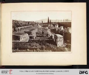 140. Pompei. Rue de Tombeaux