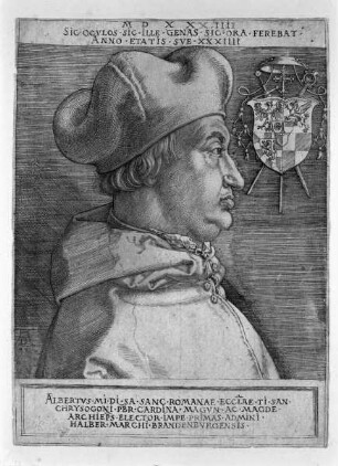 Kardinal Albrecht von Brandenburg