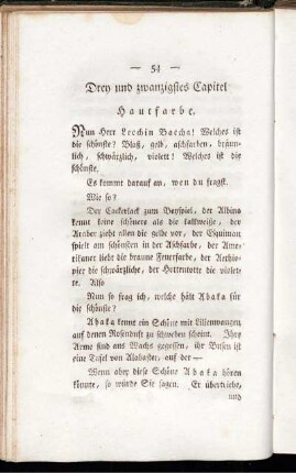 Drey und zwanzigstes Capitel Hautfarbe.