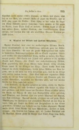 8. Appius der Blinde und Fabius Maximus