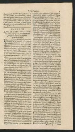 Caput III. Quis Sit Verus Status Controversiae, de praesentia ...