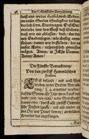 48-76, Die fuenffte Betrachtung