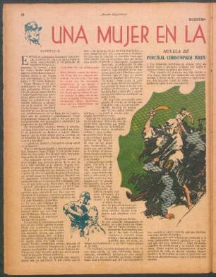 Una mujer en la legión extranjera : Nuestro folletín