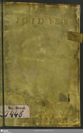 Regolette et precetti della grammatica volgare - Mscr.Dresd.J.448