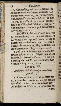 Periodus VII.