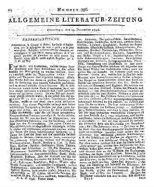 [Zschokke, H.]: Meine Wallfahrt nach Paris. Bd. 1. Zürich 1796