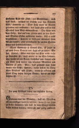 37. Der ganze Erdkörper besteht aus nützlichen Theilen.