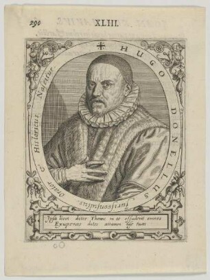 Bildnis des Hugo Donellus