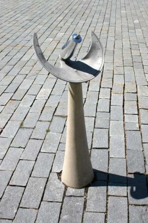 Sonnenuhr, Martin Bernhardt, Bietigheim, 1983