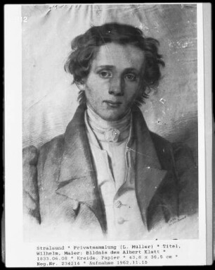 Bildnis Albert Klatt