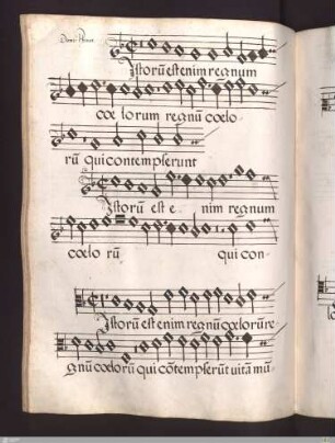 Dominicus Phinot : Istorum est enim regnum