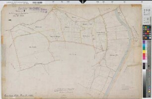 Oeventrop (Arnsberg), Umlegung Oeventrop, Urkarte 2 Flur 13