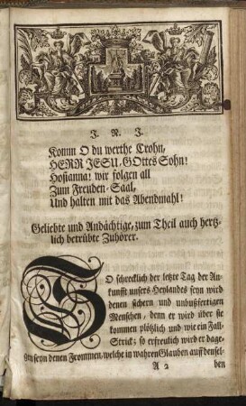 [Der Tod der Gläubigen als eine Erlösung von allen Ubel.]