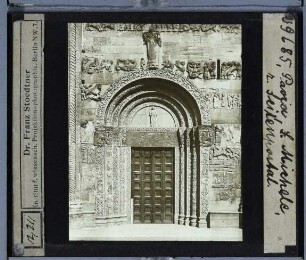 Pavia, San Michele Maggiore : Seitenportal