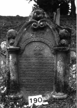 Grabstein 190