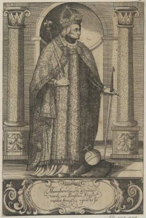 Bildnis des Maximilianus I., römisch-deutscher Kaiser
