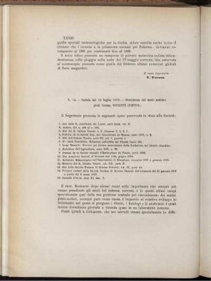 N. 14. - Seduta del 10 luglio 1879.