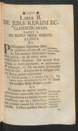 Liber II. De Iure Rerum Ecclesiasticarum