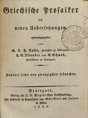 Flavius Philostratus, des Aeltern und des Jüngern und Kallistratus Werke, 2,1. Gemälde
