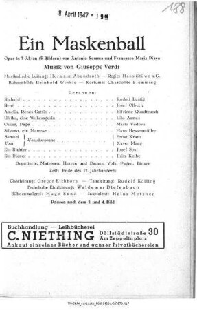 Ein Maskenball
