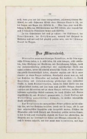 Das Mineralreich
