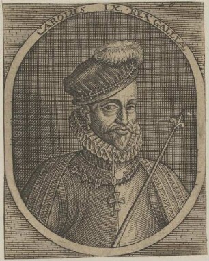 Bildnis des Carolus IX., König von Frankreich
